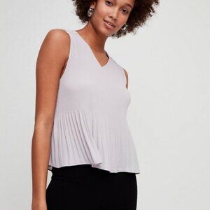 Babaton Damien Pleated Blouse - Black